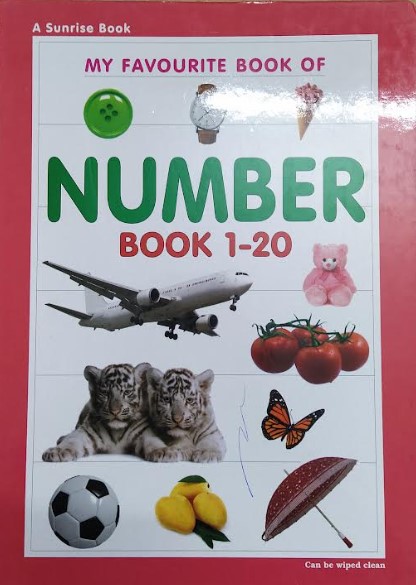 MY FAVOURITE BOOK OF NUMBER BOOK 1-20